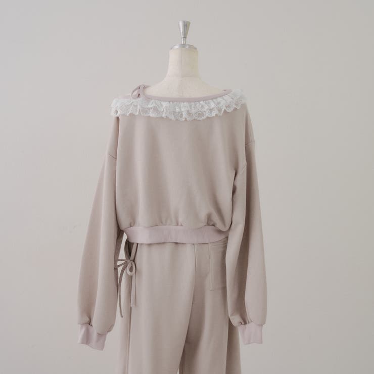 【丈の長さを選べる】ラメ裏毛ワンショルプルオーバー | RMAF　NICE CLAUP / OLIVE des OLIVE | 詳細画像72 