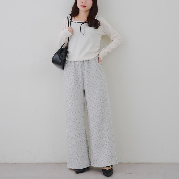 衿レースリボンテレコトップス | RMAF　NICE CLAUP / OLIVE des OLIVE | 詳細画像7 