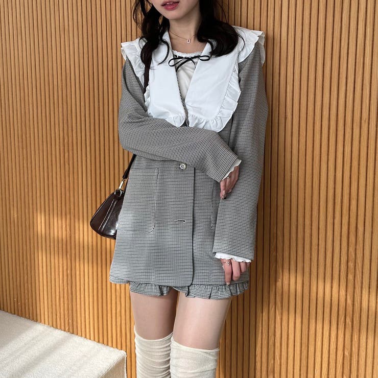 衿レースリボンテレコトップス | RMAF　NICE CLAUP / OLIVE des OLIVE | 詳細画像12 