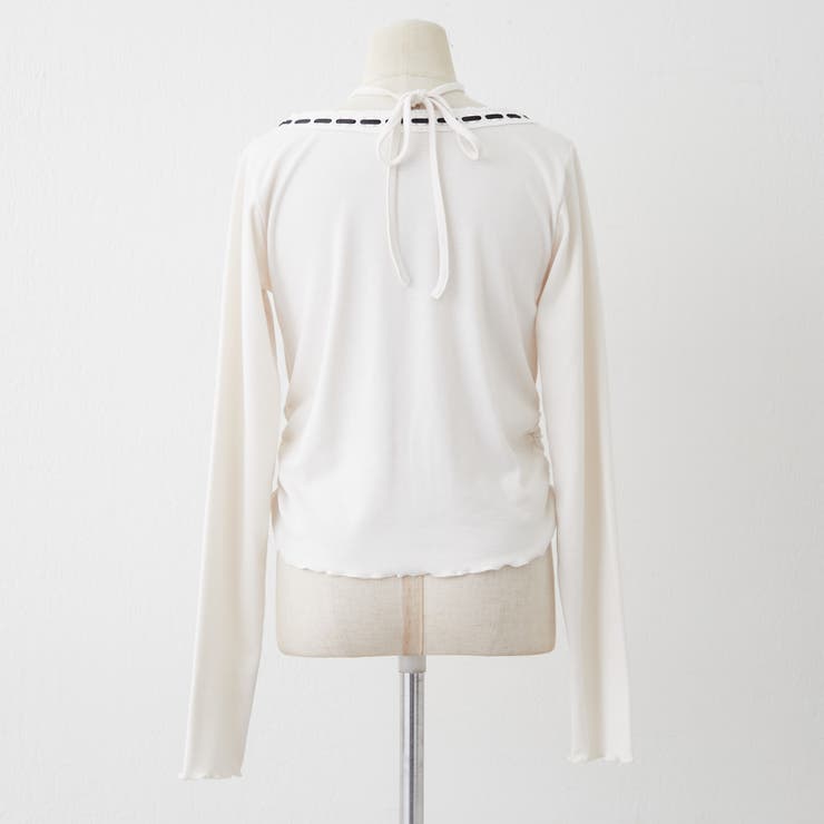 衿レースリボンテレコトップス | RMAF　NICE CLAUP / OLIVE des OLIVE | 詳細画像22 