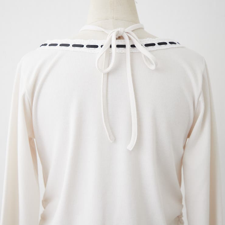 衿レースリボンテレコトップス | RMAF　NICE CLAUP / OLIVE des OLIVE | 詳細画像23 