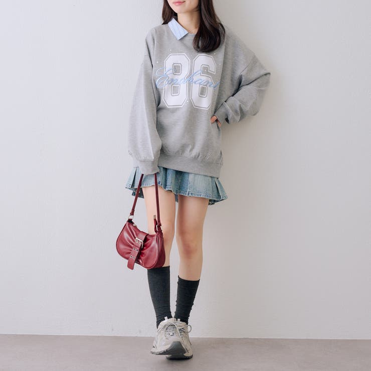 ドッキングナンバリングプルオーバー | NICE CLAUP / OLIVE des OLIVE　OUTLET | 詳細画像13 