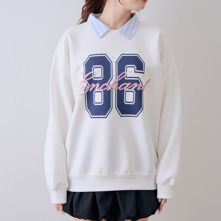 ドッキングナンバリングプルオーバー | NICE CLAUP / OLIVE des OLIVE　OUTLET | 詳細画像24 