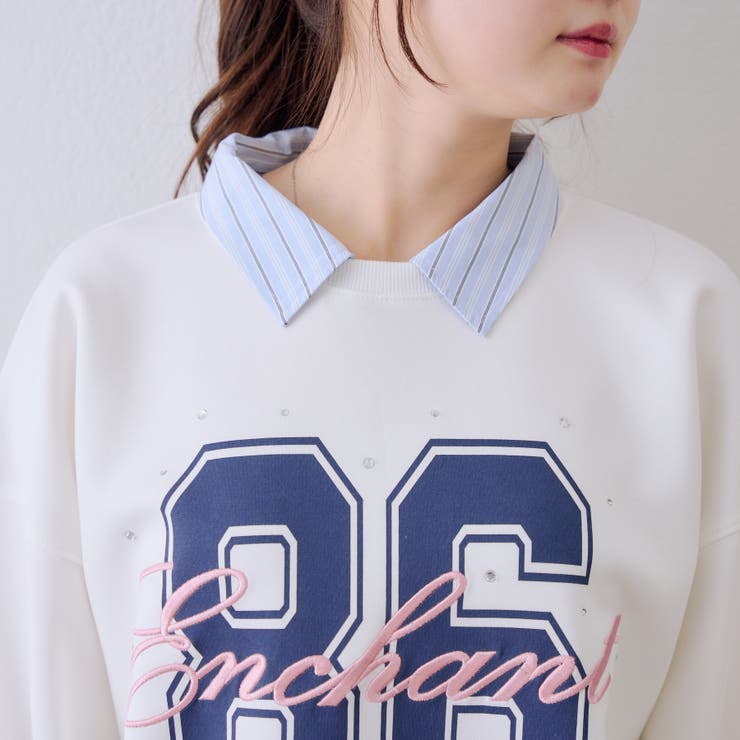 ドッキングナンバリングプルオーバー | NICE CLAUP / OLIVE des OLIVE　OUTLET | 詳細画像27 