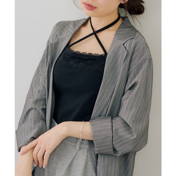 【4色展開】カップ付きマルチWAYキャミ | RMAF　NICE CLAUP / OLIVE des OLIVE | 詳細画像11 