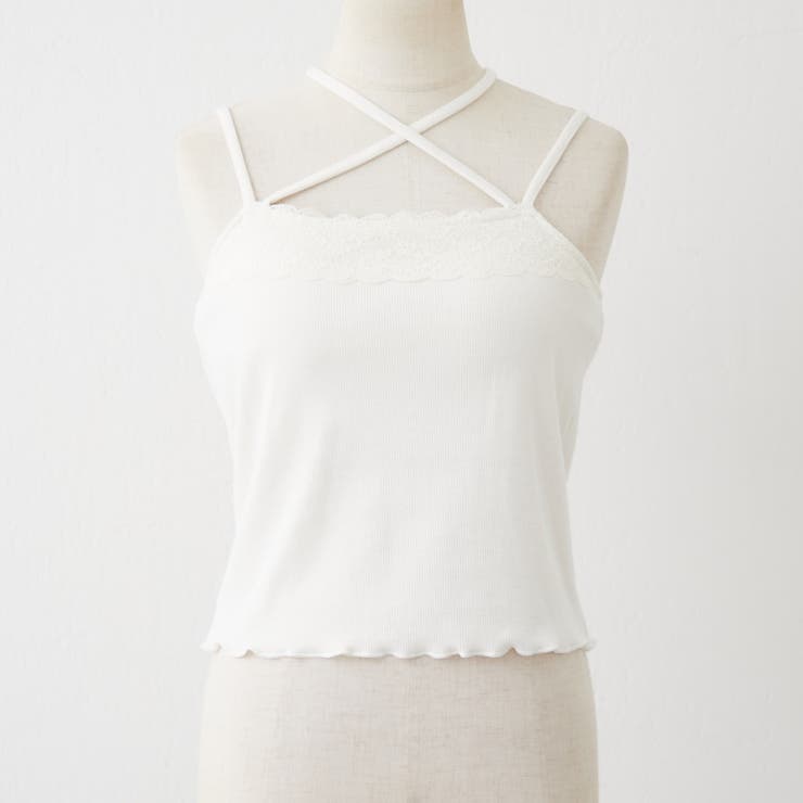 アイボリー | カップ付きマルチWAYキャミ | RMAF　NICE CLAUP / OLIVE des OLIVE