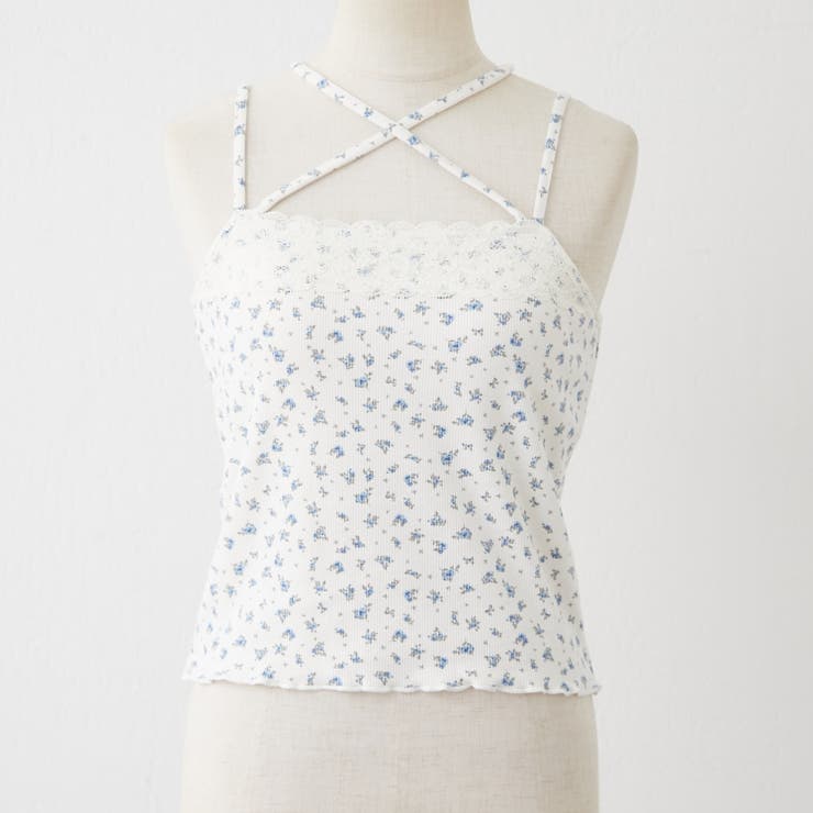 花柄 | カップ付きマルチWAYキャミ | RMAF　NICE CLAUP / OLIVE des OLIVE