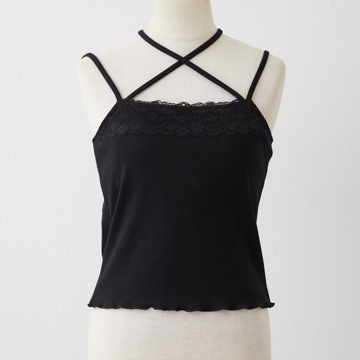 ブラック | カップ付きマルチWAYキャミ | RMAF　NICE CLAUP / OLIVE des OLIVE