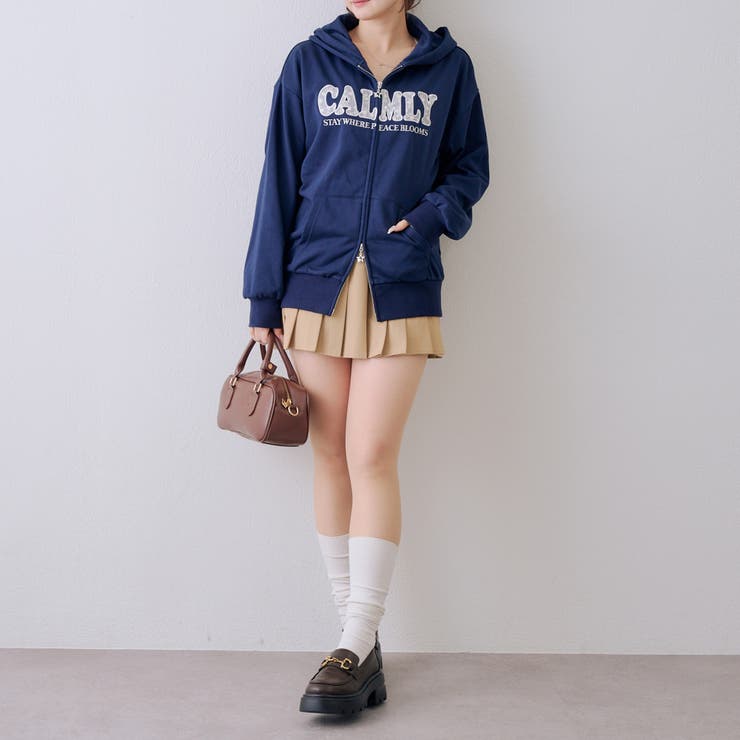 【丈の長さを選べる】レースロゴパーカー | NICE CLAUP / OLIVE des OLIVE　OUTLET | 詳細画像18 