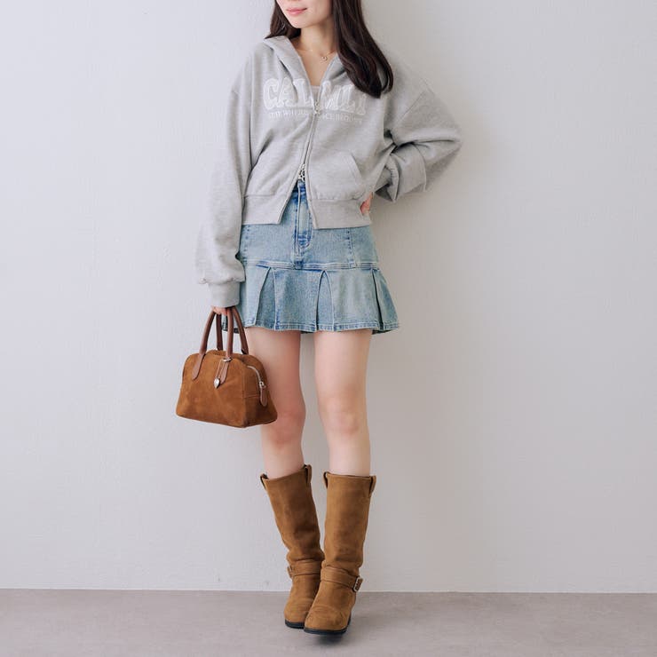 【丈の長さを選べる】レースロゴパーカー | NICE CLAUP / OLIVE des OLIVE　OUTLET | 詳細画像24 