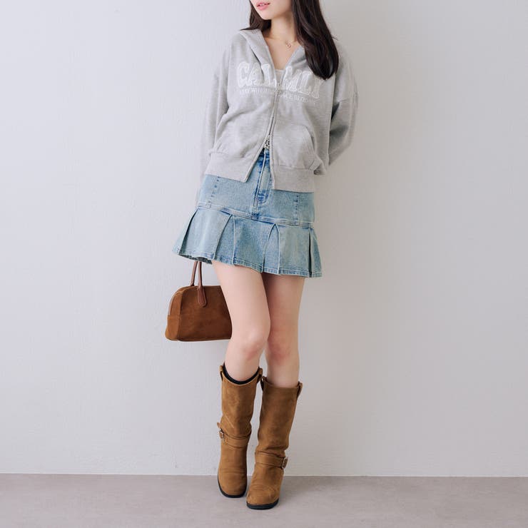 【丈の長さを選べる】レースロゴパーカー | NICE CLAUP / OLIVE des OLIVE　OUTLET | 詳細画像25 