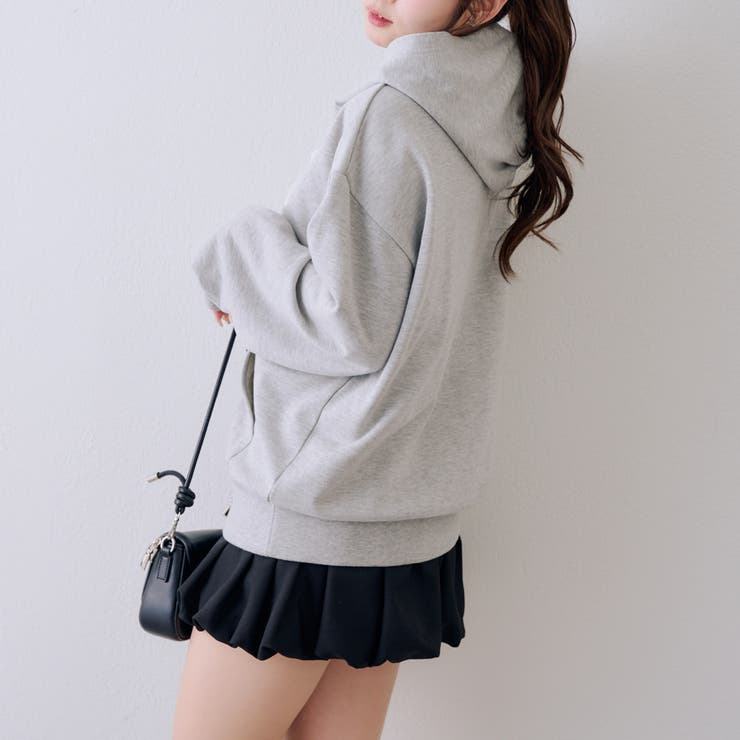 【丈の長さを選べる】レースロゴパーカー | NICE CLAUP / OLIVE des OLIVE　OUTLET | 詳細画像29 