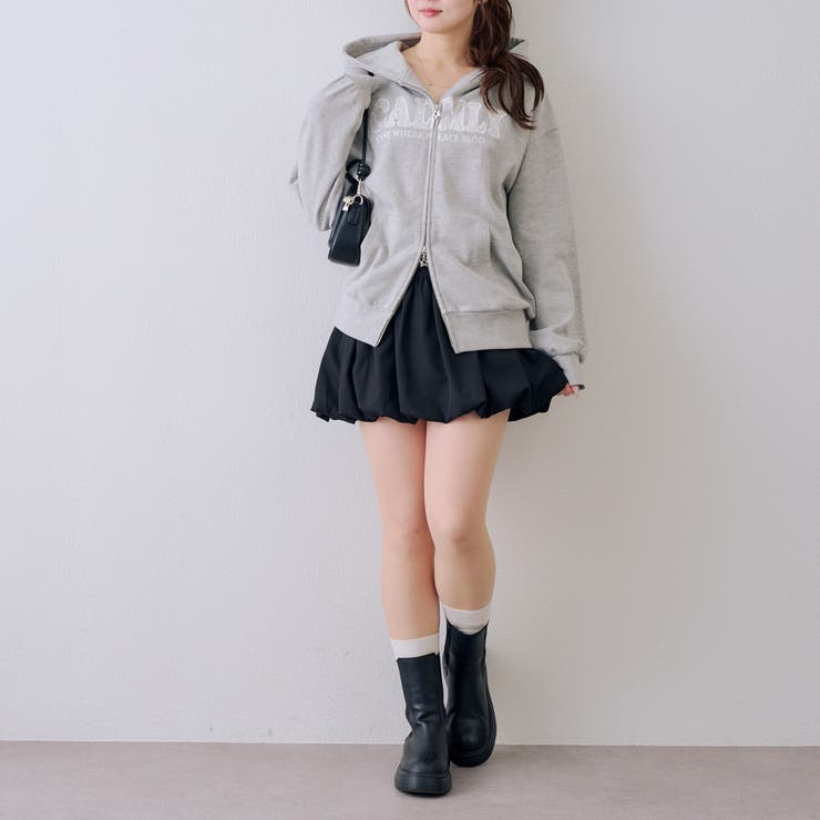 【丈の長さを選べる】レースロゴパーカー | NICE CLAUP / OLIVE des OLIVE　OUTLET | 詳細画像31 