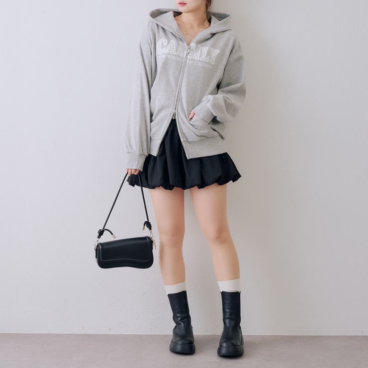 【丈の長さを選べる】レースロゴパーカー | NICE CLAUP / OLIVE des OLIVE　OUTLET | 詳細画像33 