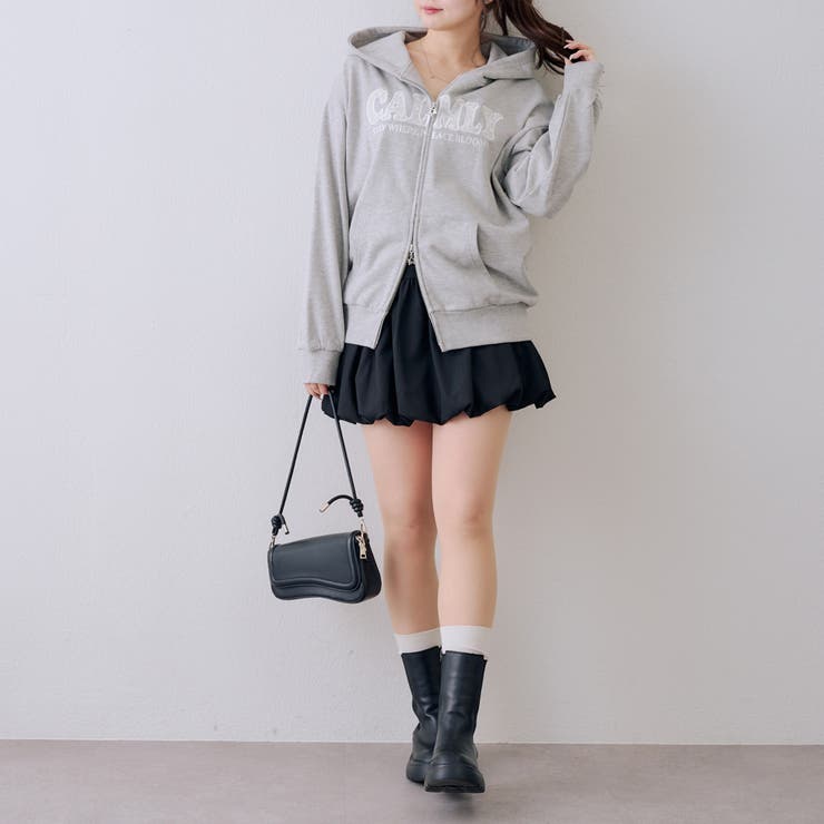 【丈の長さを選べる】レースロゴパーカー | NICE CLAUP / OLIVE des OLIVE　OUTLET | 詳細画像34 