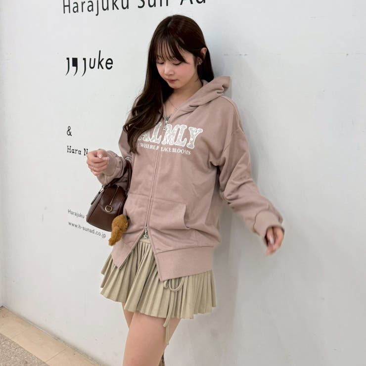 【丈の長さを選べる】レースロゴパーカー | NICE CLAUP / OLIVE des OLIVE　OUTLET | 詳細画像35 