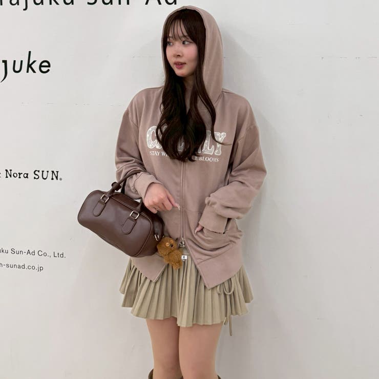 【丈の長さを選べる】レースロゴパーカー | NICE CLAUP / OLIVE des OLIVE　OUTLET | 詳細画像47 