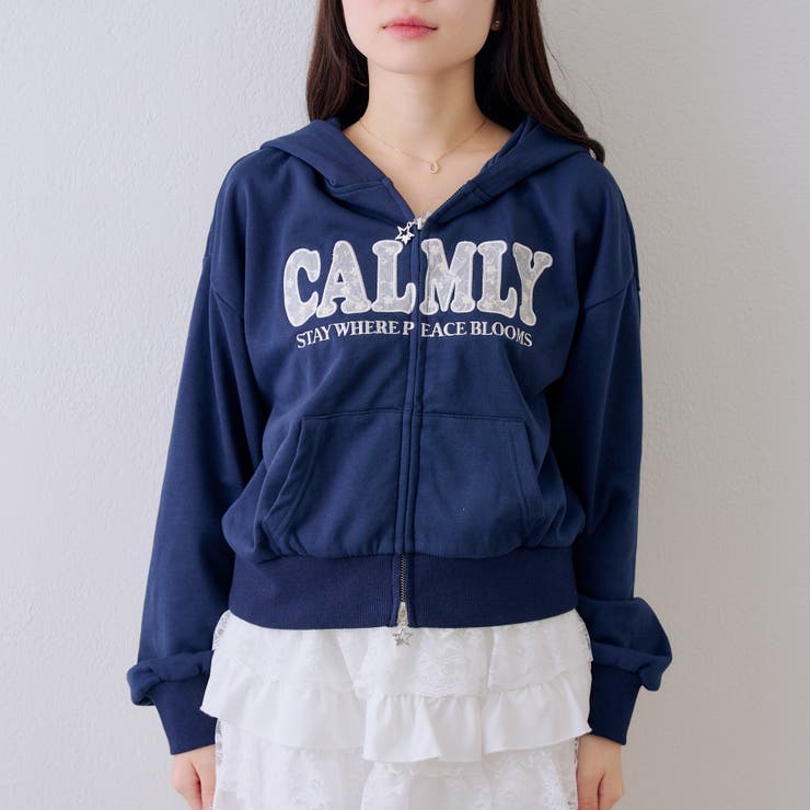 【丈の長さを選べる】レースロゴパーカー | NICE CLAUP / OLIVE des OLIVE　OUTLET | 詳細画像52 