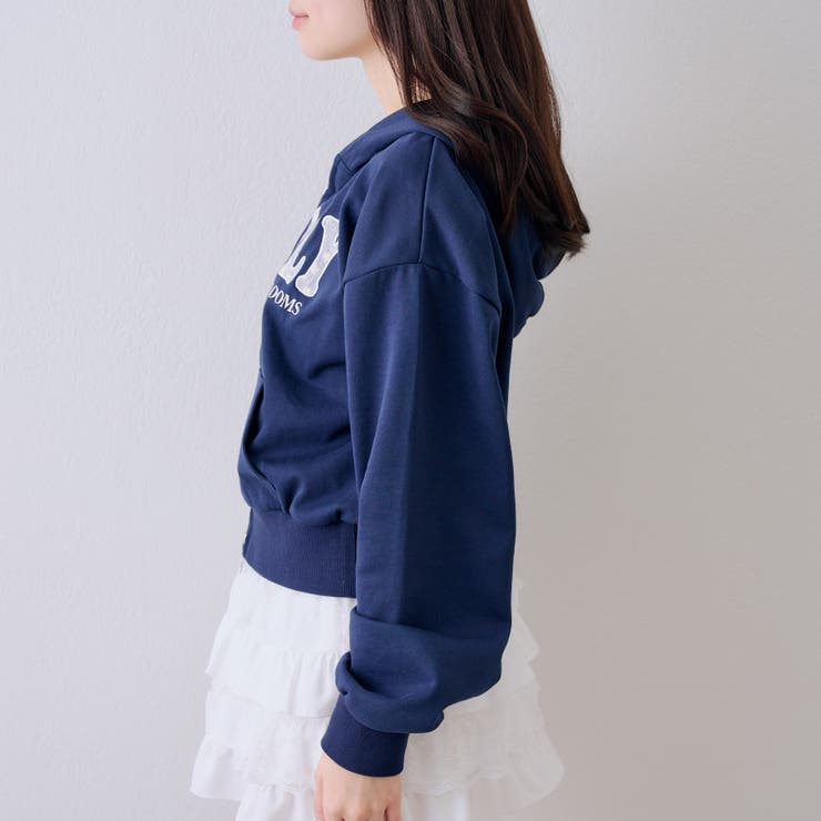 【丈の長さを選べる】レースロゴパーカー | NICE CLAUP / OLIVE des OLIVE　OUTLET | 詳細画像53 