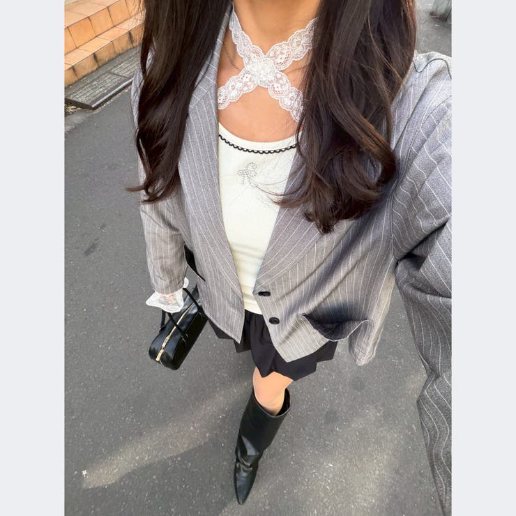 マルチWAYレーステレコインナー | NICE CLAUP / OLIVE des OLIVE　OUTLET | 詳細画像2 