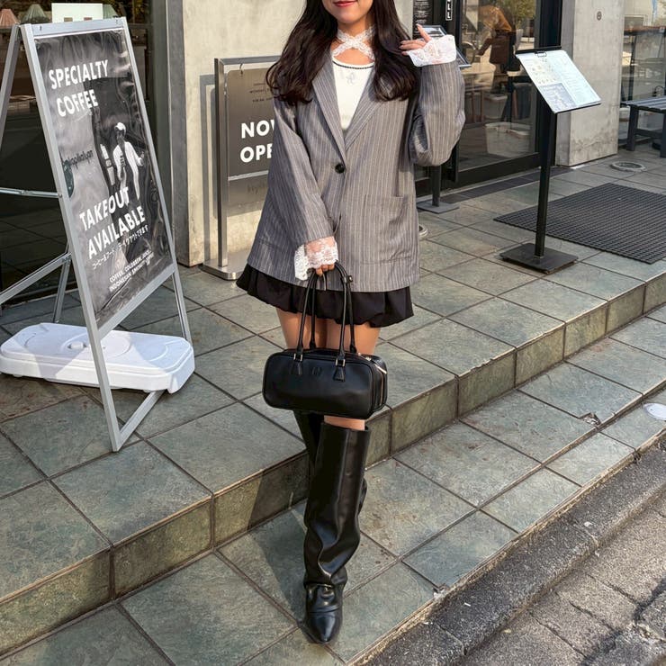 マルチWAYレーステレコインナー | NICE CLAUP / OLIVE des OLIVE　OUTLET | 詳細画像4 