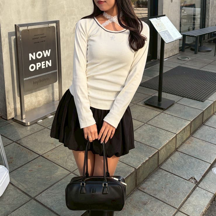 マルチWAYレーステレコインナー | NICE CLAUP / OLIVE des OLIVE　OUTLET | 詳細画像6 