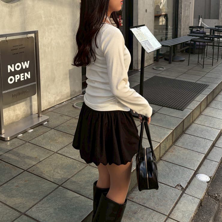 マルチWAYレーステレコインナー | NICE CLAUP / OLIVE des OLIVE　OUTLET | 詳細画像7 