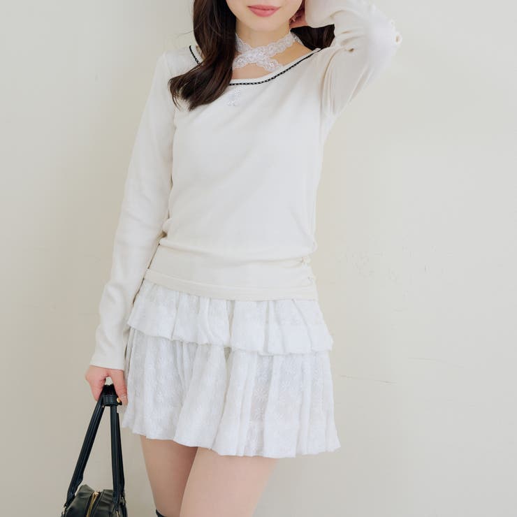 マルチWAYレーステレコインナー | NICE CLAUP / OLIVE des OLIVE　OUTLET | 詳細画像14 