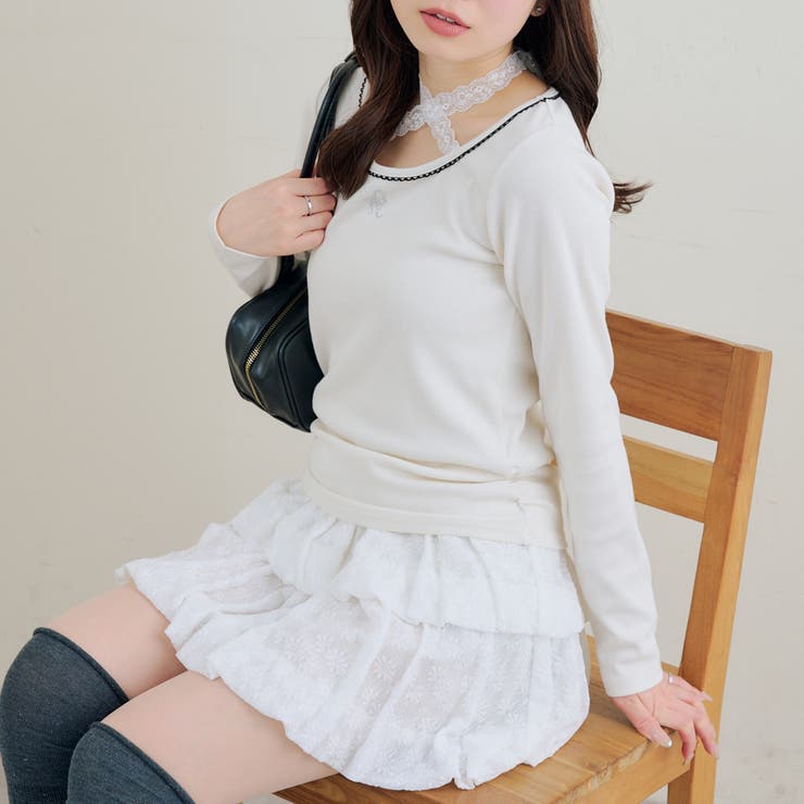 マルチWAYレーステレコインナー | NICE CLAUP / OLIVE des OLIVE　OUTLET | 詳細画像17 