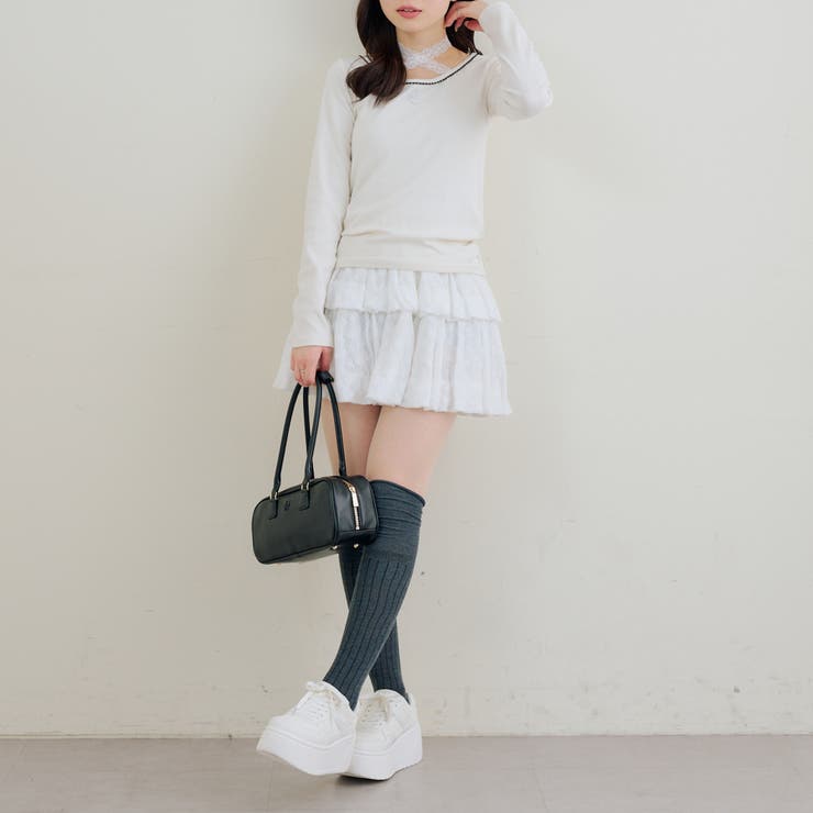 マルチWAYレーステレコインナー | NICE CLAUP / OLIVE des OLIVE　OUTLET | 詳細画像23 