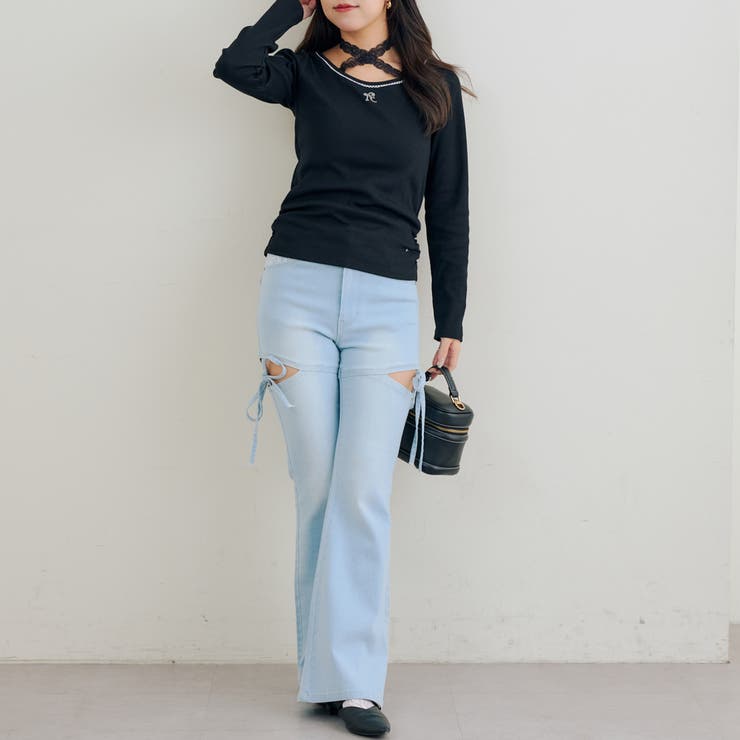 マルチWAYレーステレコインナー | NICE CLAUP / OLIVE des OLIVE　OUTLET | 詳細画像55 