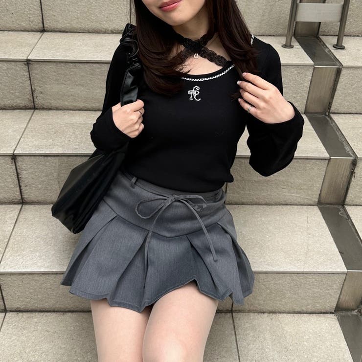 マルチWAYレーステレコインナー | NICE CLAUP / OLIVE des OLIVE　OUTLET | 詳細画像1 