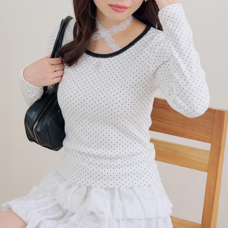 マルチWAYレーステレコインナー | NICE CLAUP / OLIVE des OLIVE　OUTLET | 詳細画像1 