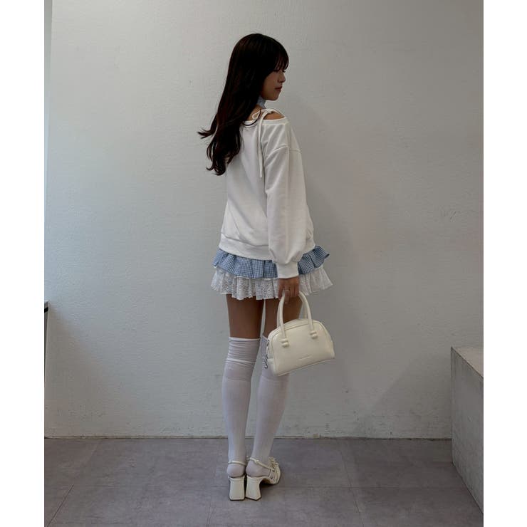 ワンショルドッキングチュニック | NICE CLAUP / OLIVE des OLIVE　OUTLET | 詳細画像6 