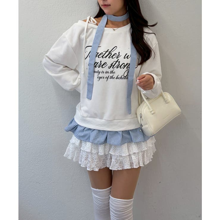 ワンショルドッキングチュニック | NICE CLAUP / OLIVE des OLIVE　OUTLET | 詳細画像7 