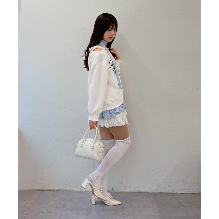 ワンショルドッキングチュニック | NICE CLAUP / OLIVE des OLIVE　OUTLET | 詳細画像9 