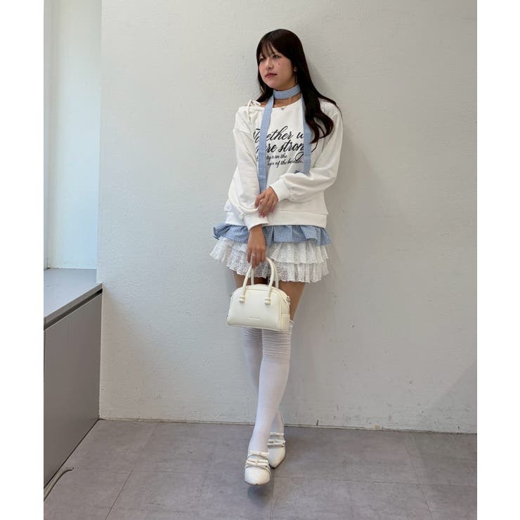 ワンショルドッキングチュニック | NICE CLAUP / OLIVE des OLIVE　OUTLET | 詳細画像10 