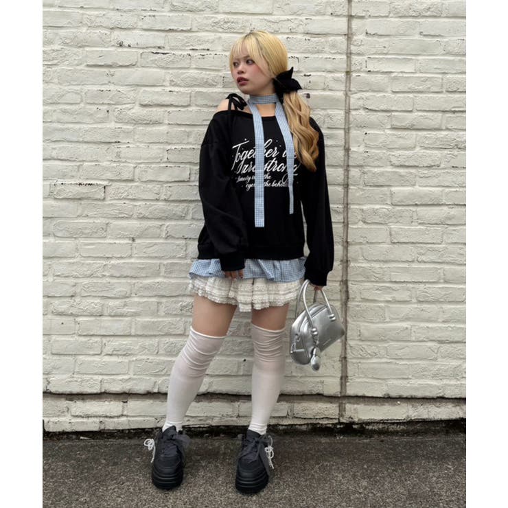 ワンショルドッキングチュニック | NICE CLAUP / OLIVE des OLIVE　OUTLET | 詳細画像19 