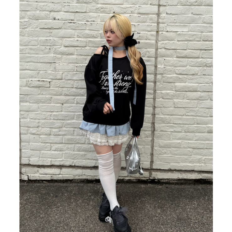 ワンショルドッキングチュニック | NICE CLAUP / OLIVE des OLIVE　OUTLET | 詳細画像29 