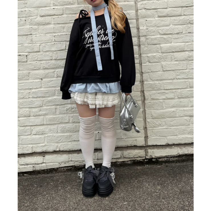 ワンショルドッキングチュニック | NICE CLAUP / OLIVE des OLIVE　OUTLET | 詳細画像33 