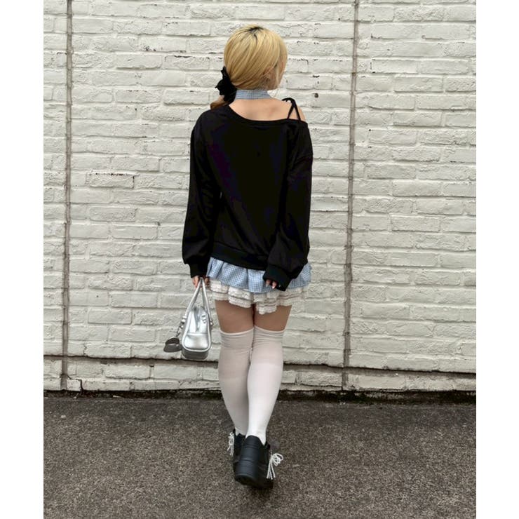 ワンショルドッキングチュニック | NICE CLAUP / OLIVE des OLIVE　OUTLET | 詳細画像34 