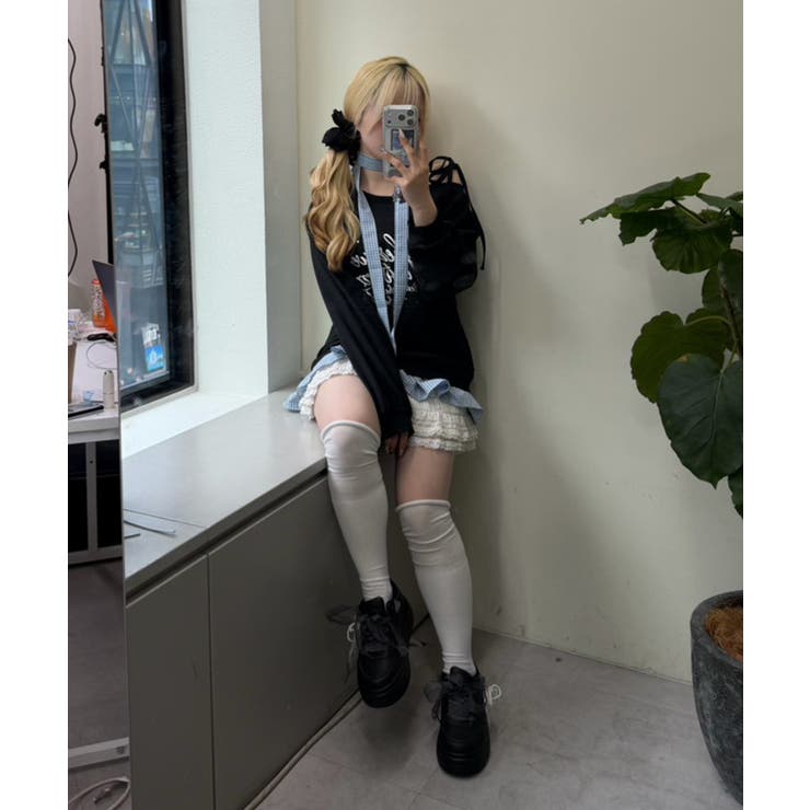 ワンショルドッキングチュニック | NICE CLAUP / OLIVE des OLIVE　OUTLET | 詳細画像41 