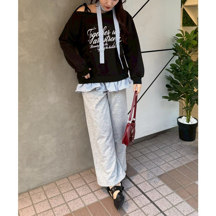 ワンショルドッキングチュニック | NICE CLAUP / OLIVE des OLIVE　OUTLET | 詳細画像49 