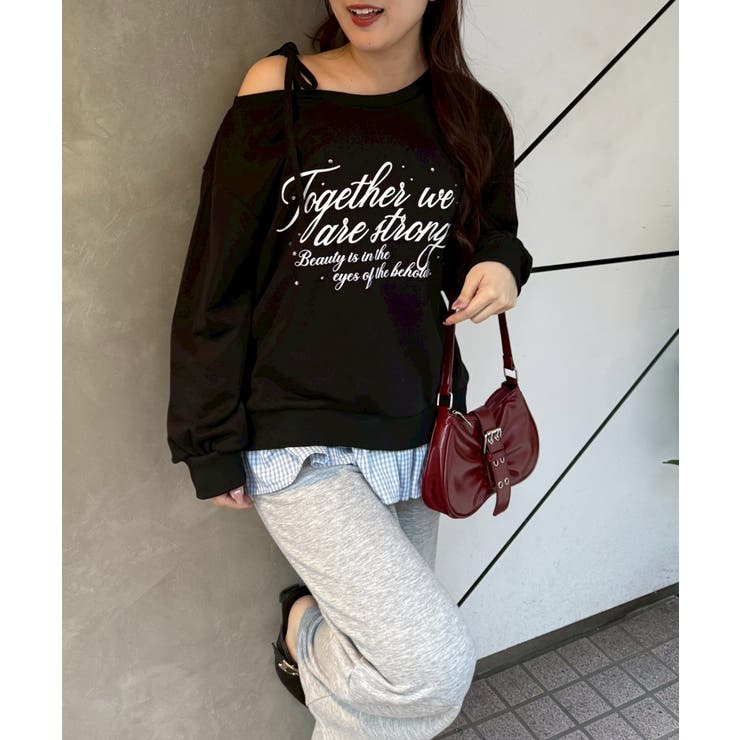 ワンショルドッキングチュニック | NICE CLAUP / OLIVE des OLIVE　OUTLET | 詳細画像52 