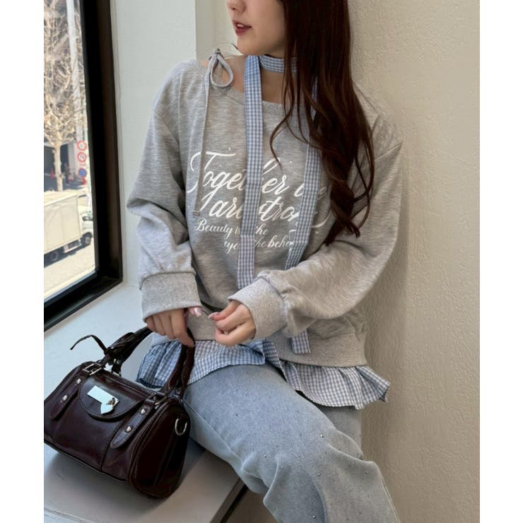 ワンショルドッキングチュニック | NICE CLAUP / OLIVE des OLIVE　OUTLET | 詳細画像57 