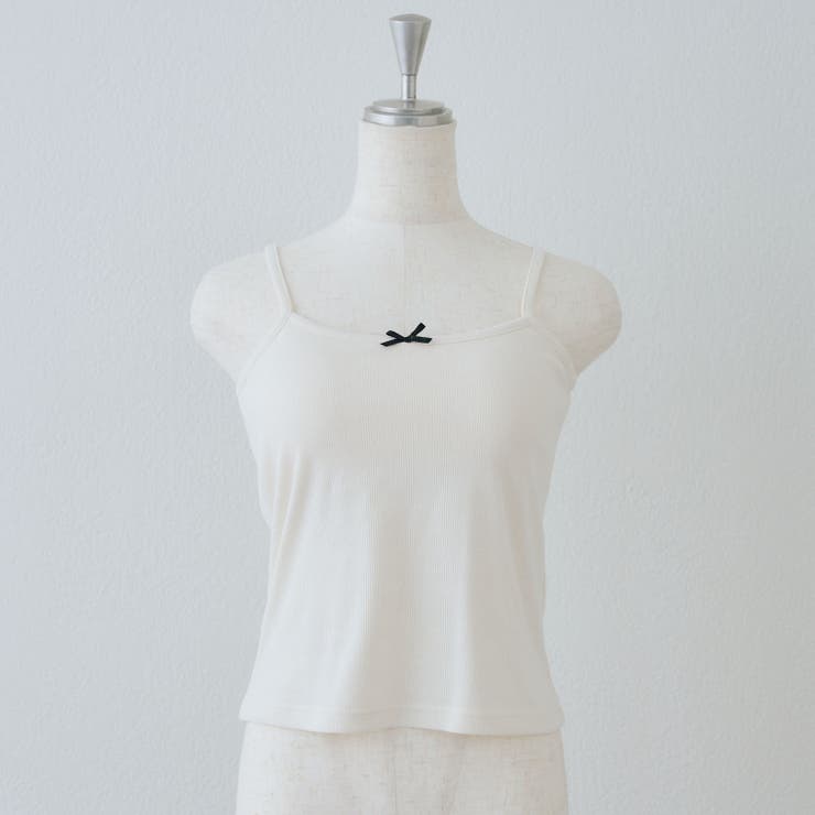 ラインストーンロゴカップ付キャミ | RMAF　NICE CLAUP / OLIVE des OLIVE | 詳細画像18 