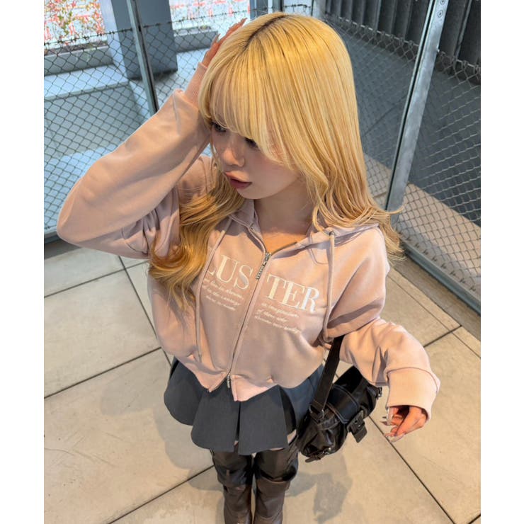 【丈の長さを選べる】キラキラパーカー | RMAF　NICE CLAUP / OLIVE des OLIVE | 詳細画像15 