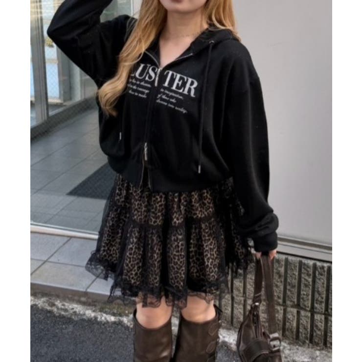 【丈の長さを選べる】キラキラパーカー | RMAF　NICE CLAUP / OLIVE des OLIVE | 詳細画像2 