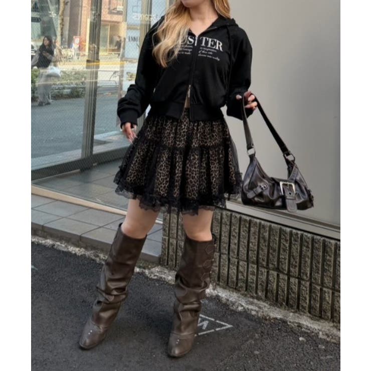 【丈の長さを選べる】キラキラパーカー | RMAF　NICE CLAUP / OLIVE des OLIVE | 詳細画像4 