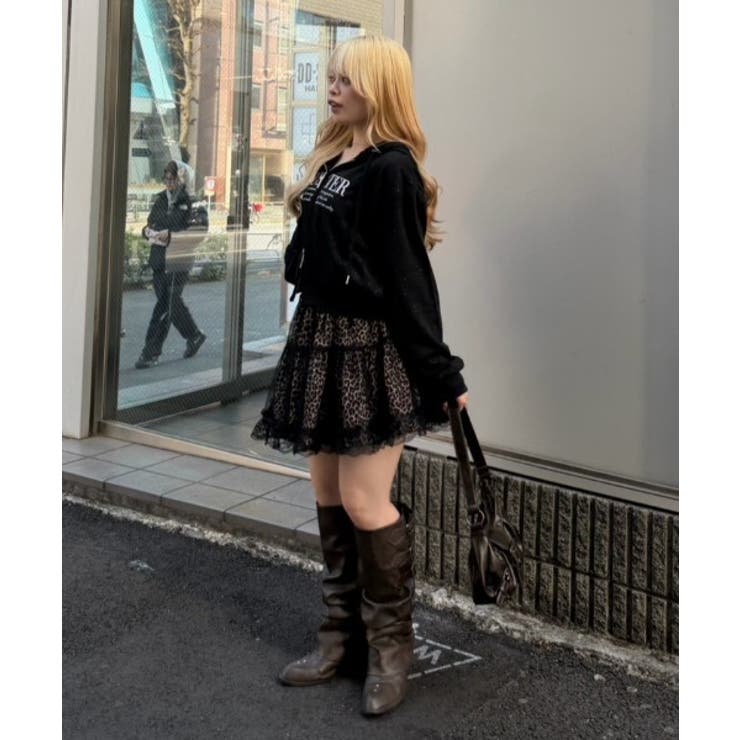 【丈の長さを選べる】キラキラパーカー | RMAF　NICE CLAUP / OLIVE des OLIVE | 詳細画像5 